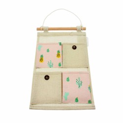 Hanging 4 Divider Pink Cactus